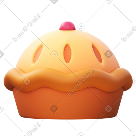 3D pie PNG, SVG