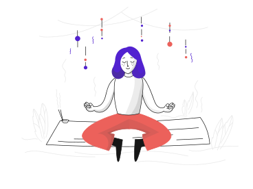 Meditation PNG, SVG