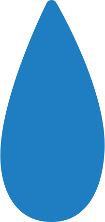 blue drop of water Illustration in PNG, SVG