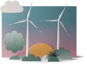 Wind turbines в PNG, SVG