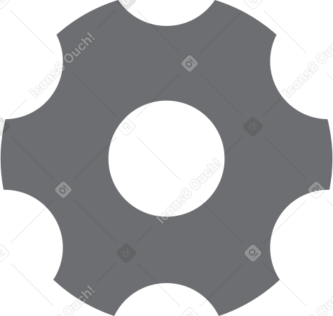 gear icon PNG, SVG