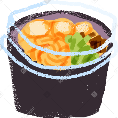 soup Illustration in PNG, SVG