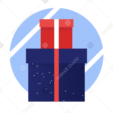 クリスマスプレゼント PNG、SVG