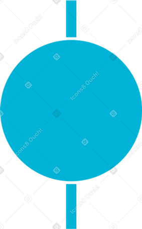 blue gls element process Illustration in PNG, SVG