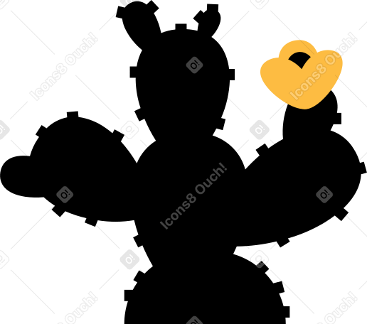 кактус в PNG, SVG