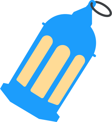 blue lantern PNG, SVG