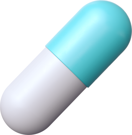 white blue capsule Illustration in PNG, SVG