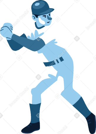 бейсболист в PNG, SVG
