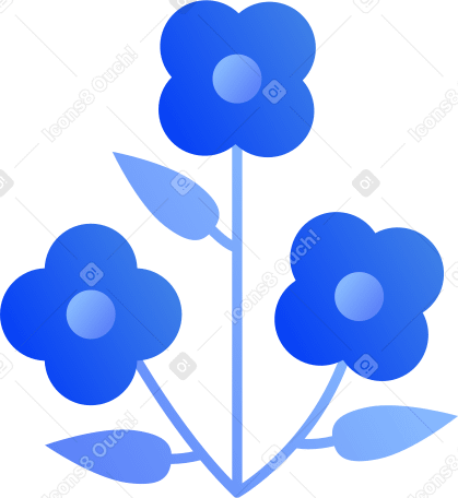 꽃들 PNG, SVG