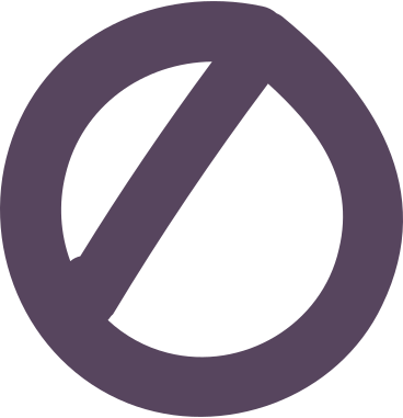 Запрещающий знак в PNG, SVG