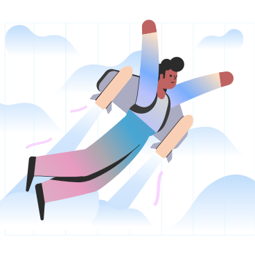 Jetpack in volo PNG, SVG