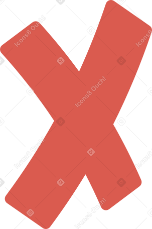cross x Illustration in PNG, SVG