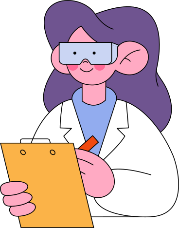 scientist with clipboard PNG, SVG