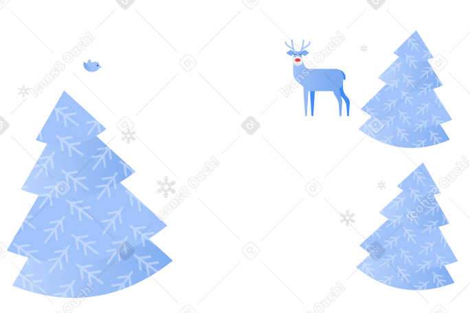 Winter background Illustration in PNG, SVG