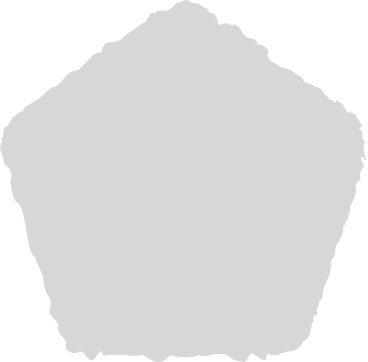 Fünfeck grau PNG, SVG