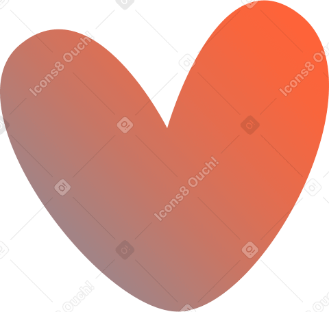heart red PNG, SVG