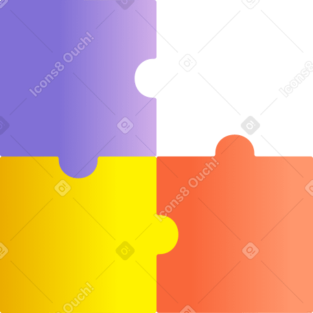 puzzle pieces Illustration in PNG, SVG