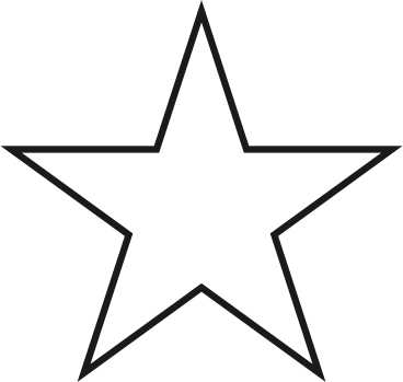 star shape PNG, SVG