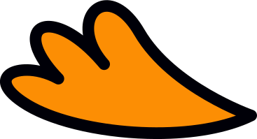 Orangefarbene ponyhaare PNG, SVG
