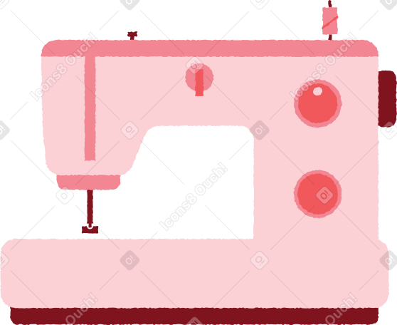 ミシン のpngとsvgでのイラスト