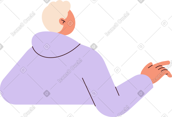 男人的背影 PNG, SVG