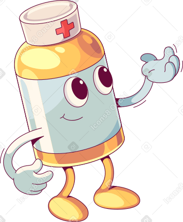 medicine jar doctor PNG, SVG