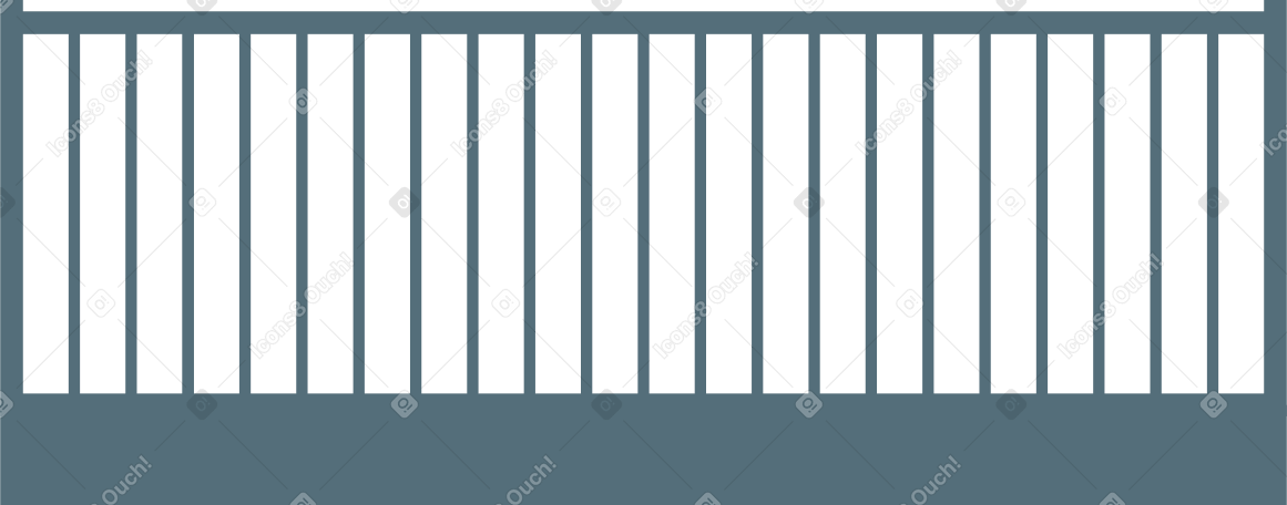 balcony railing Illustration in PNG, SVG