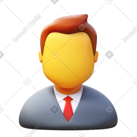 3D 商人 PNG, SVG