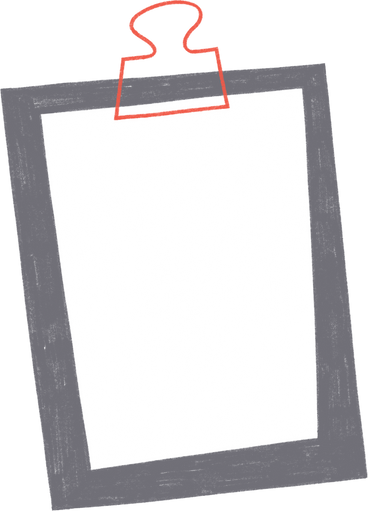 grey clipboard for paper PNG, SVG