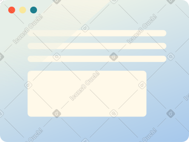 Browser window with text PNG, SVG