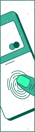 frame with smartphone PNG, SVG