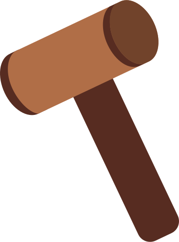 judge's hammer PNG, SVG