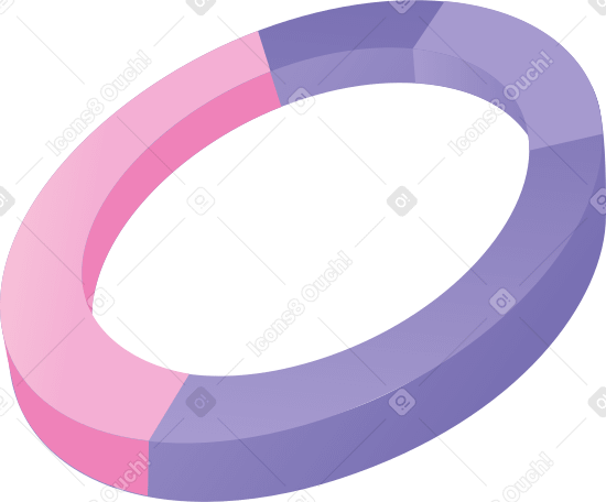 カラフルな円グラフ PNG、SVG