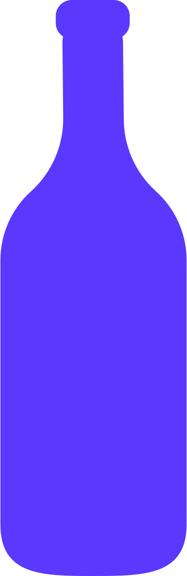 botella azul PNG, SVG