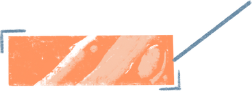 orange rectangle in parentheses PNG, SVG