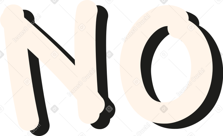 nein PNG, SVG