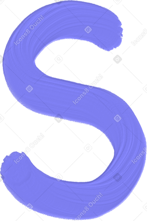 purple letter s PNG, SVG