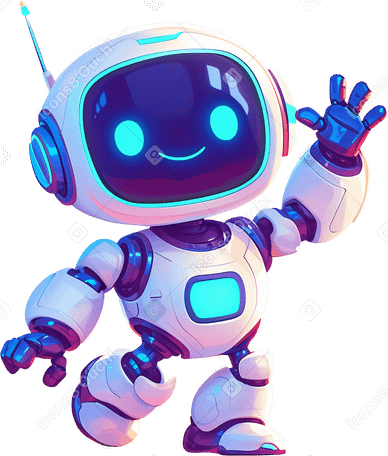 welcoming robot PNG, SVG