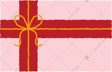 Wrapped present PNG, SVG