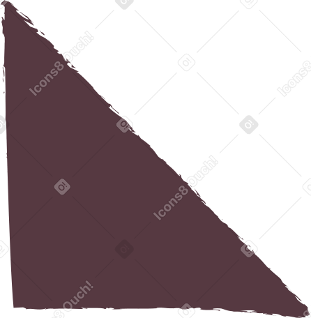 dark brown triangle в PNG, SVG
