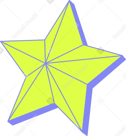 gran estrella PNG, SVG