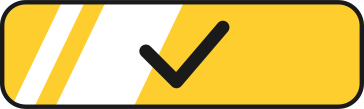 yellow box with check mark PNG, SVG