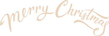 Merry christmas lettering PNG、SVG