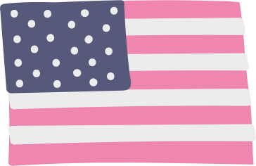 Bandeira americana PNG, SVG