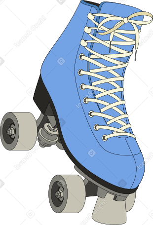 Роликовый ботинок в PNG, SVG