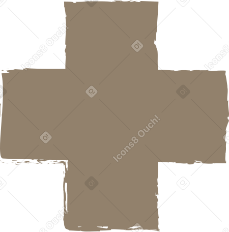 dark grey cross PNG, SVG