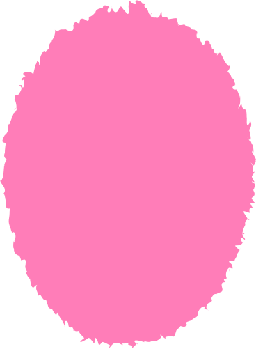 Эллипс розовый в PNG, SVG
