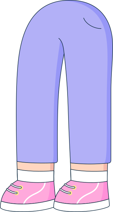 Legs in pants PNG, SVG