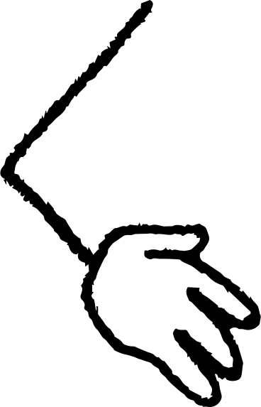 왼쪽 손 PNG, SVG