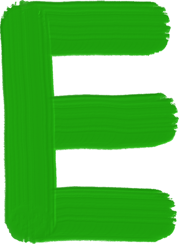 green letter e PNG、SVG
